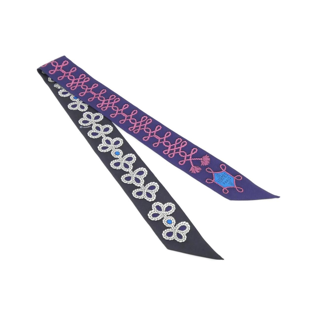 Hermes Galons ET Brandebourg Twilly Scarf