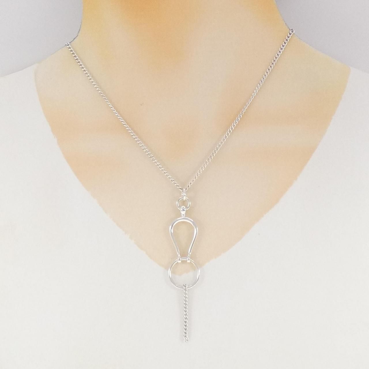 Hermes 925 Necklace Silver — view 5