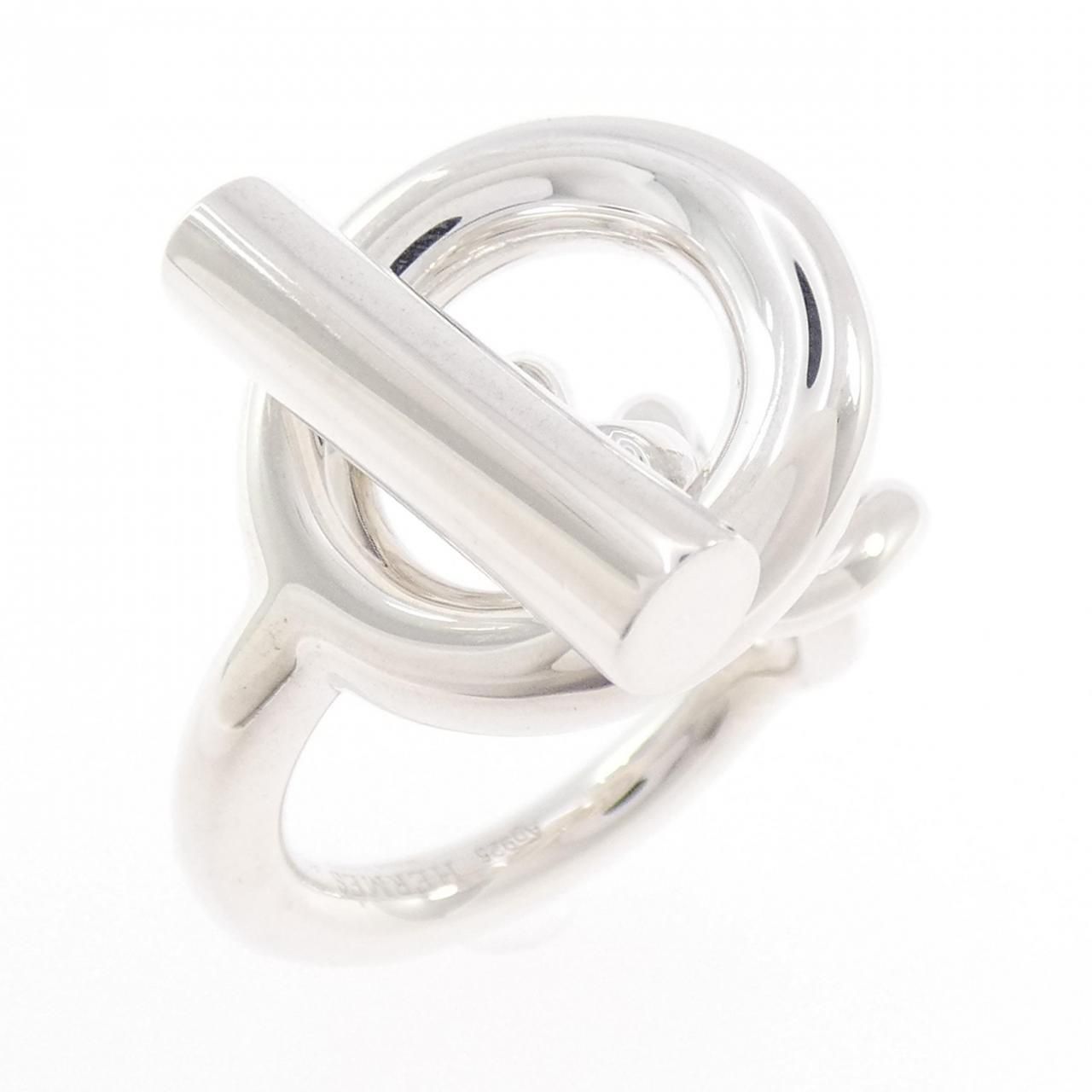 Hermes Croisette Ring Silver