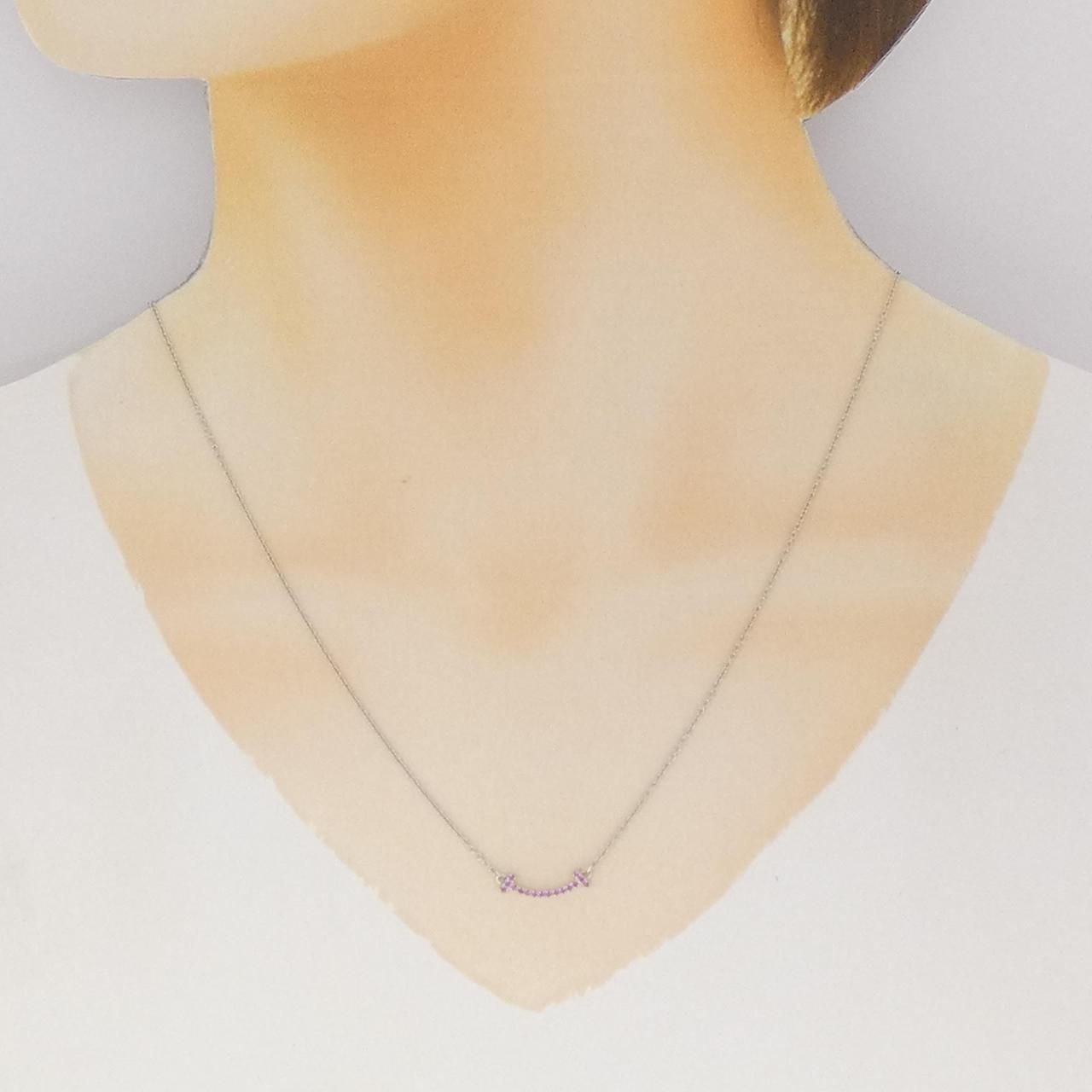 Tiffany & Co T Smile Mini Necklace — view 6