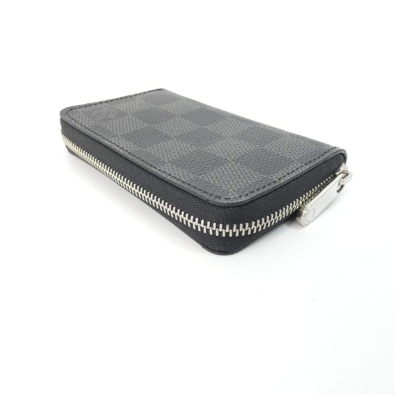 Louis Vuitton Damier Graphite Zippy Coin Purse — view 3
