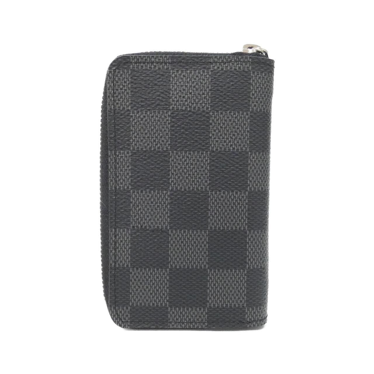 Louis Vuitton Damier Graphite Zippy Coin Purse — view 2