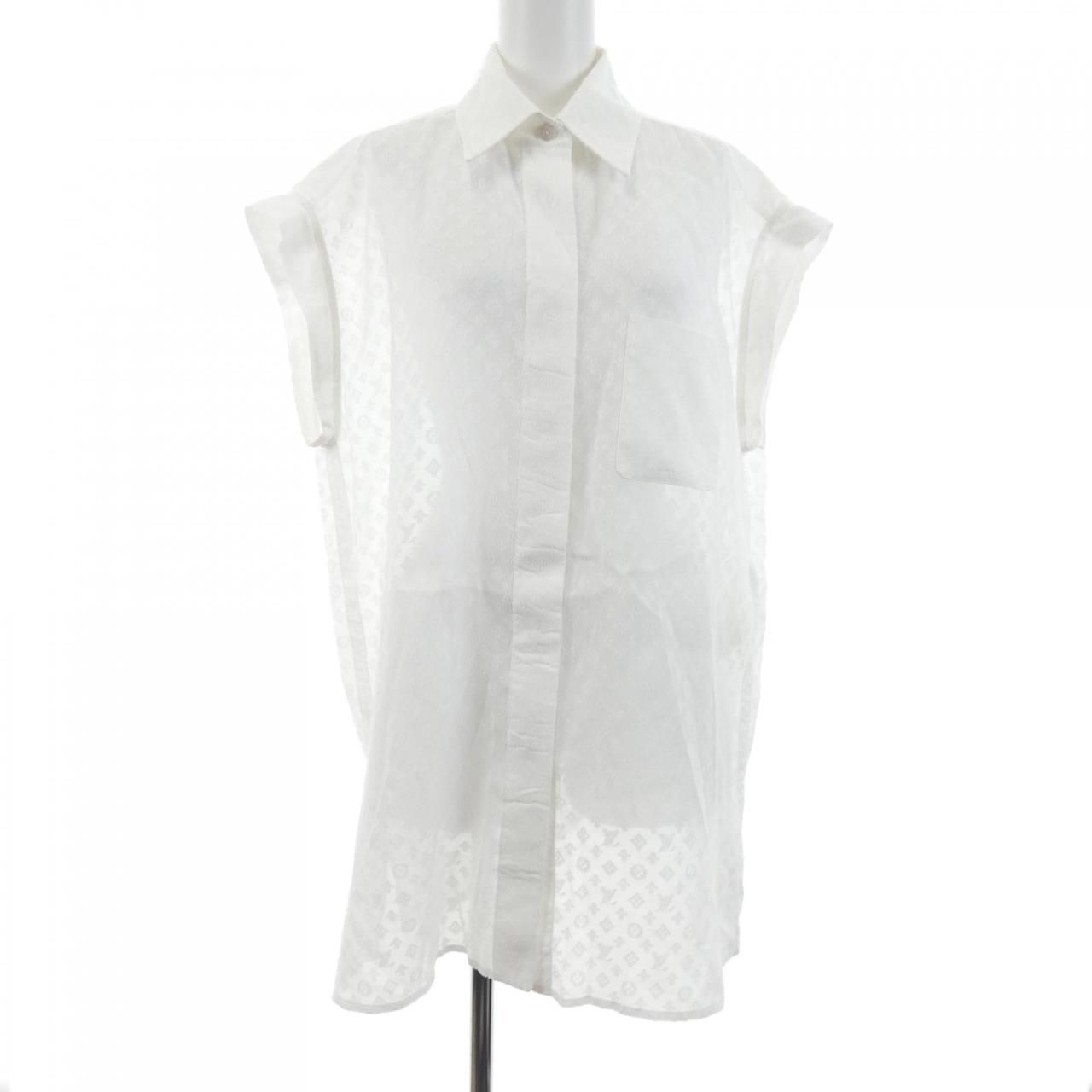 Louis Vuitton Monogram Filk Pesserie Breath Shirt