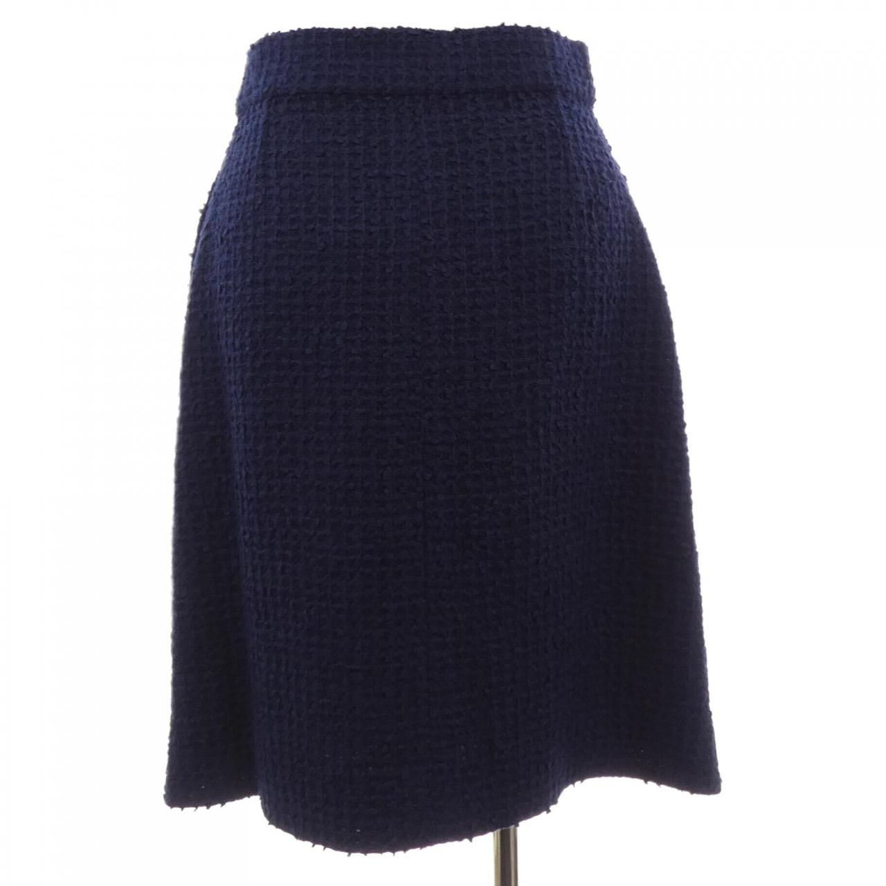 Chanel Skirt Navy — view 2