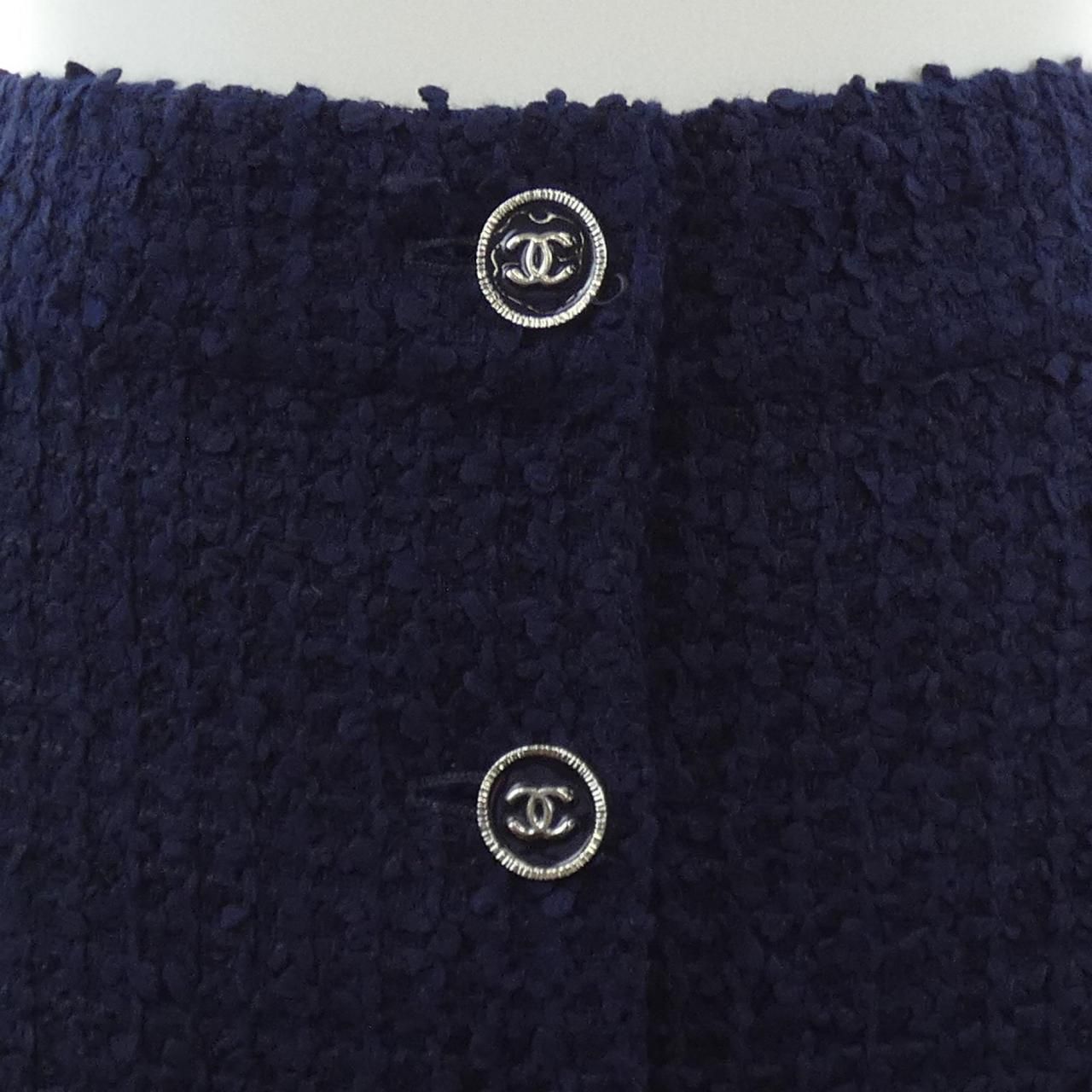 Chanel Skirt Navy — view 6