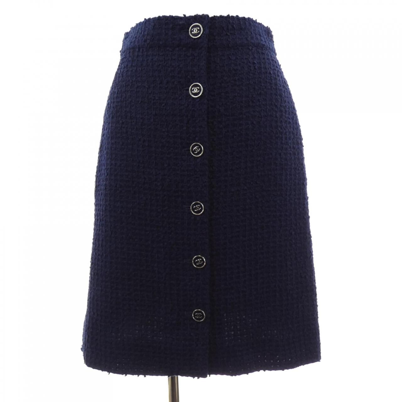 Chanel Skirt Navy