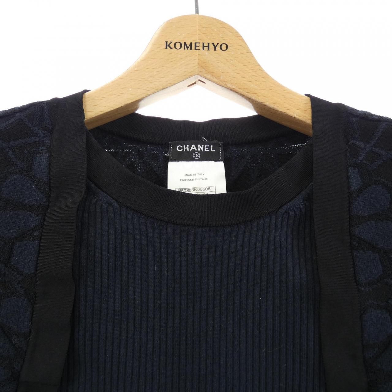 Chanel Knit Sweater Black — view 6
