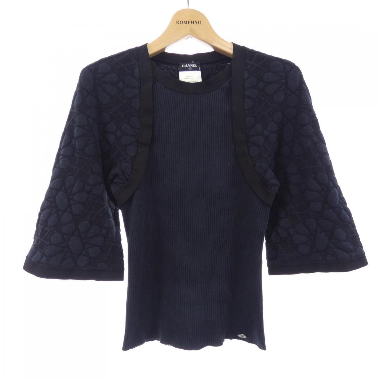 Chanel Knit Sweater Black