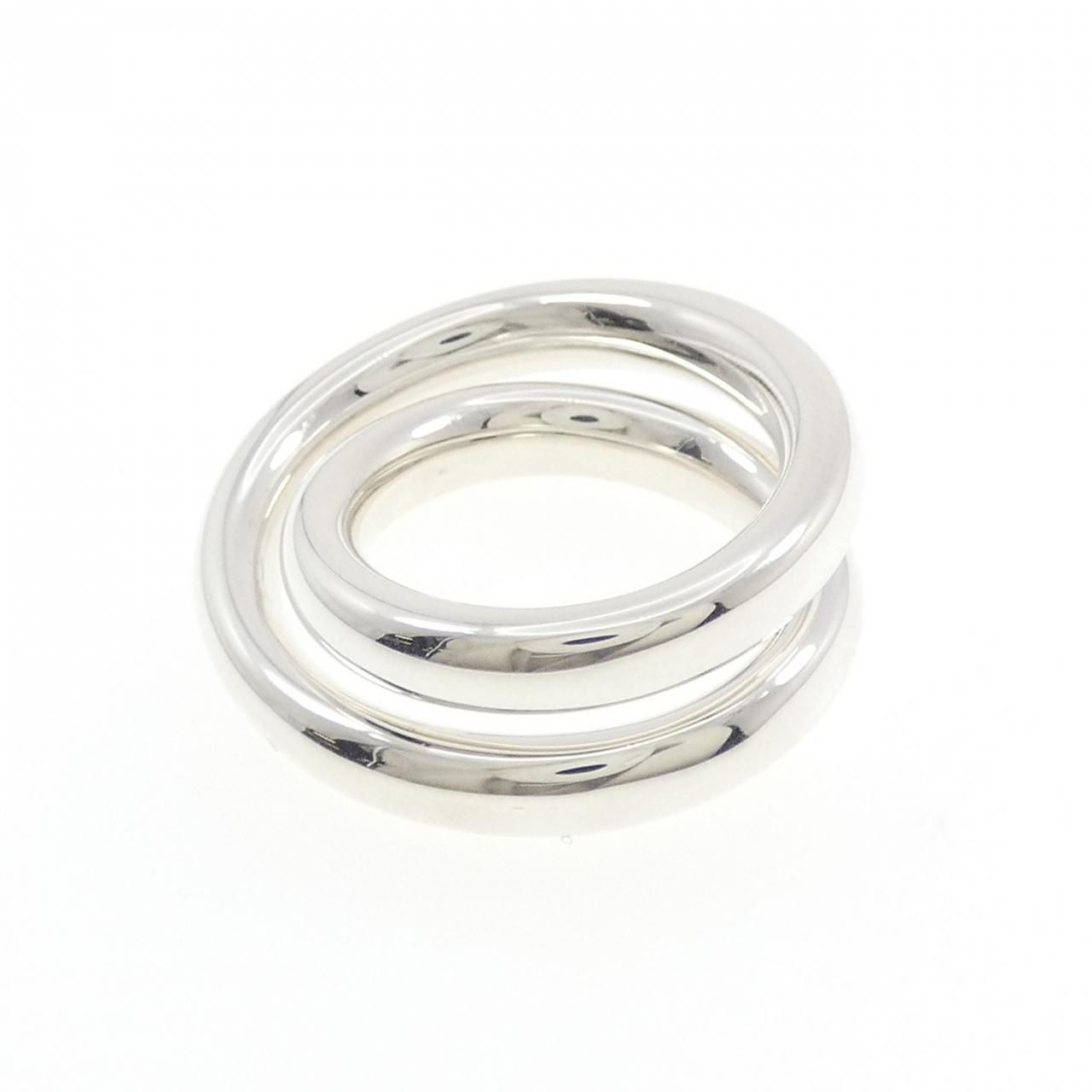Hermes Vertiges Ring Silver — view 3