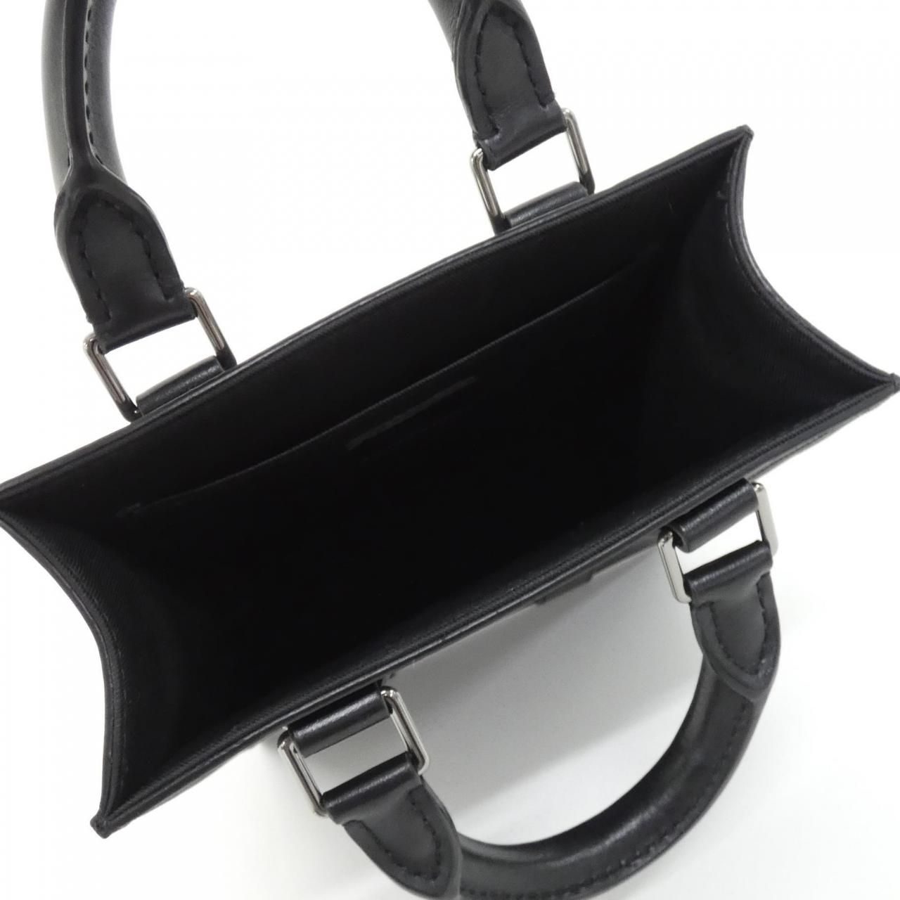 Louis Vuitton Monogram Eclipse Sac Plat Mini Bag — view 5