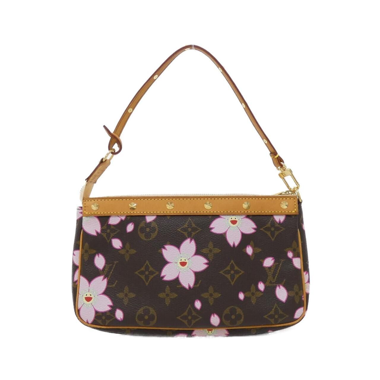 Louis Vuitton Monogram Cherry Blossom Pochette Pouch — view 2