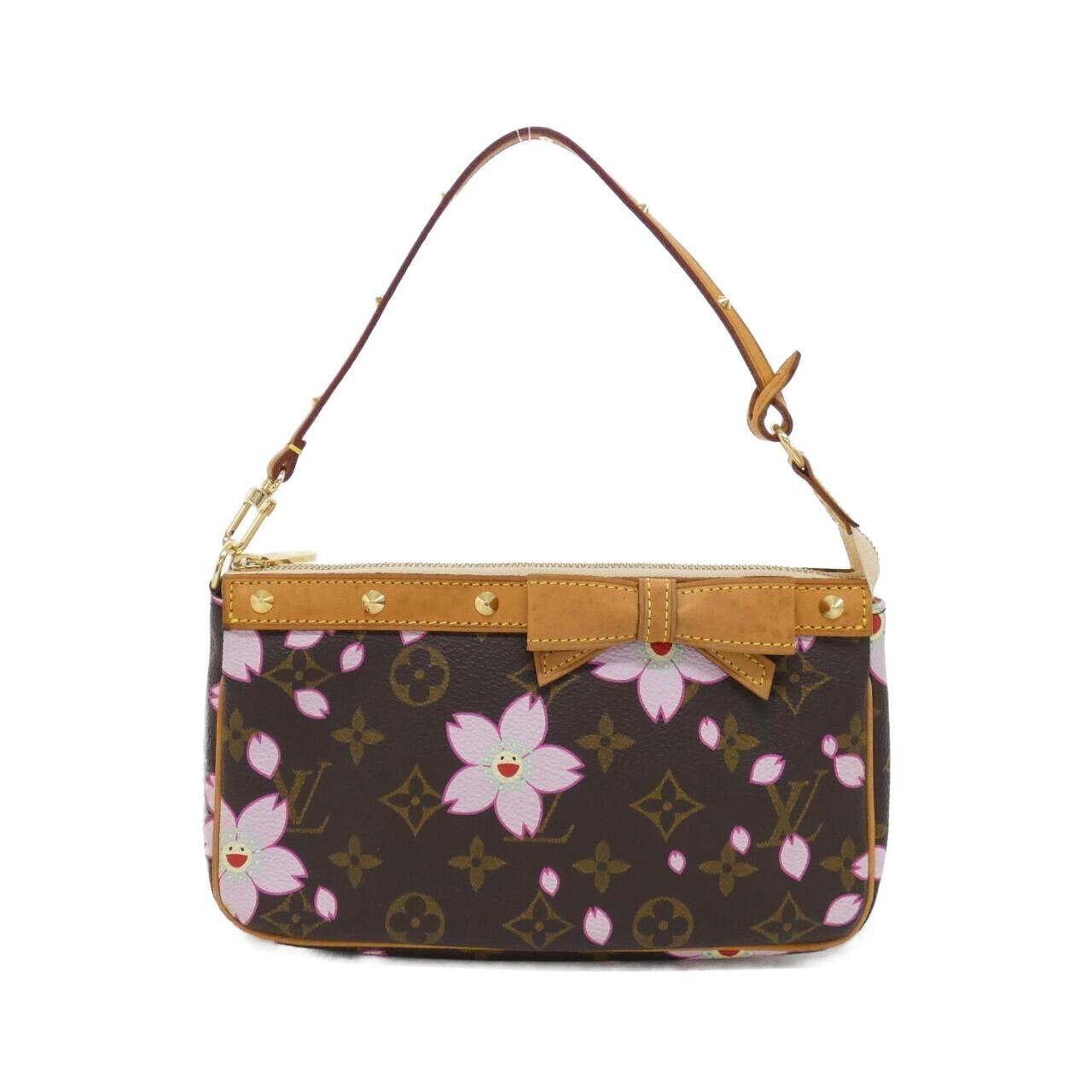 Louis Vuitton Monogram Cherry Blossom Pochette Pouch