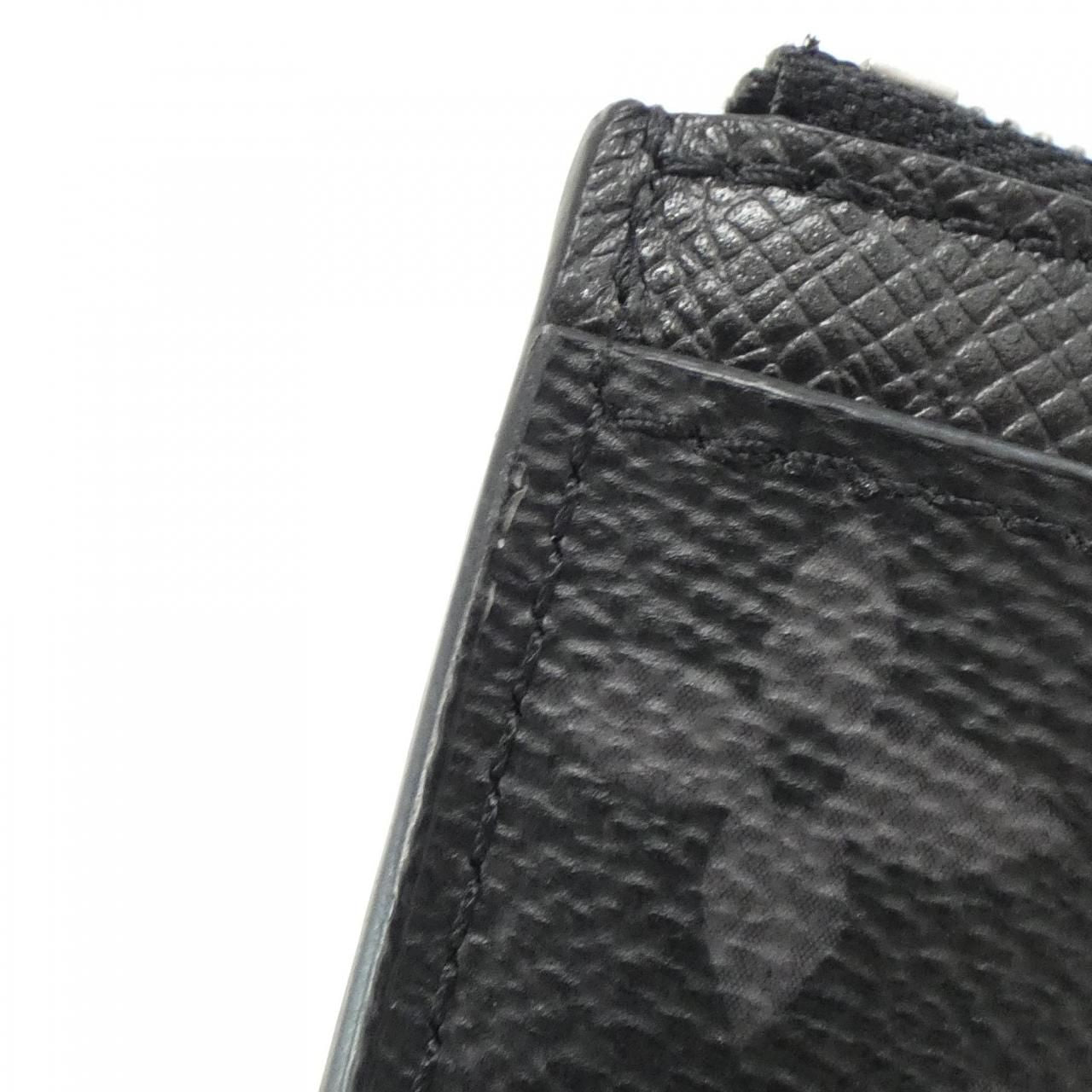 Louis Vuitton Taiga Llama Coin Card Holder Case — view 5