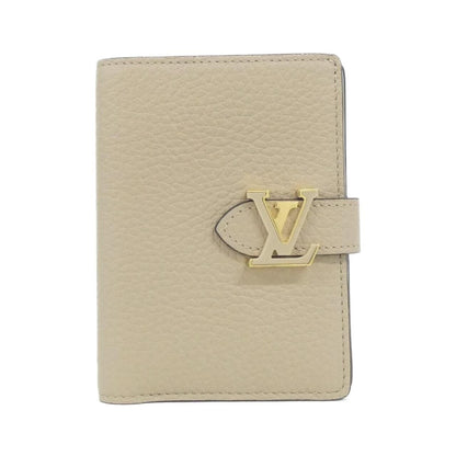Louis Vuitton Taurillon LV Vertical Wallet Compact
