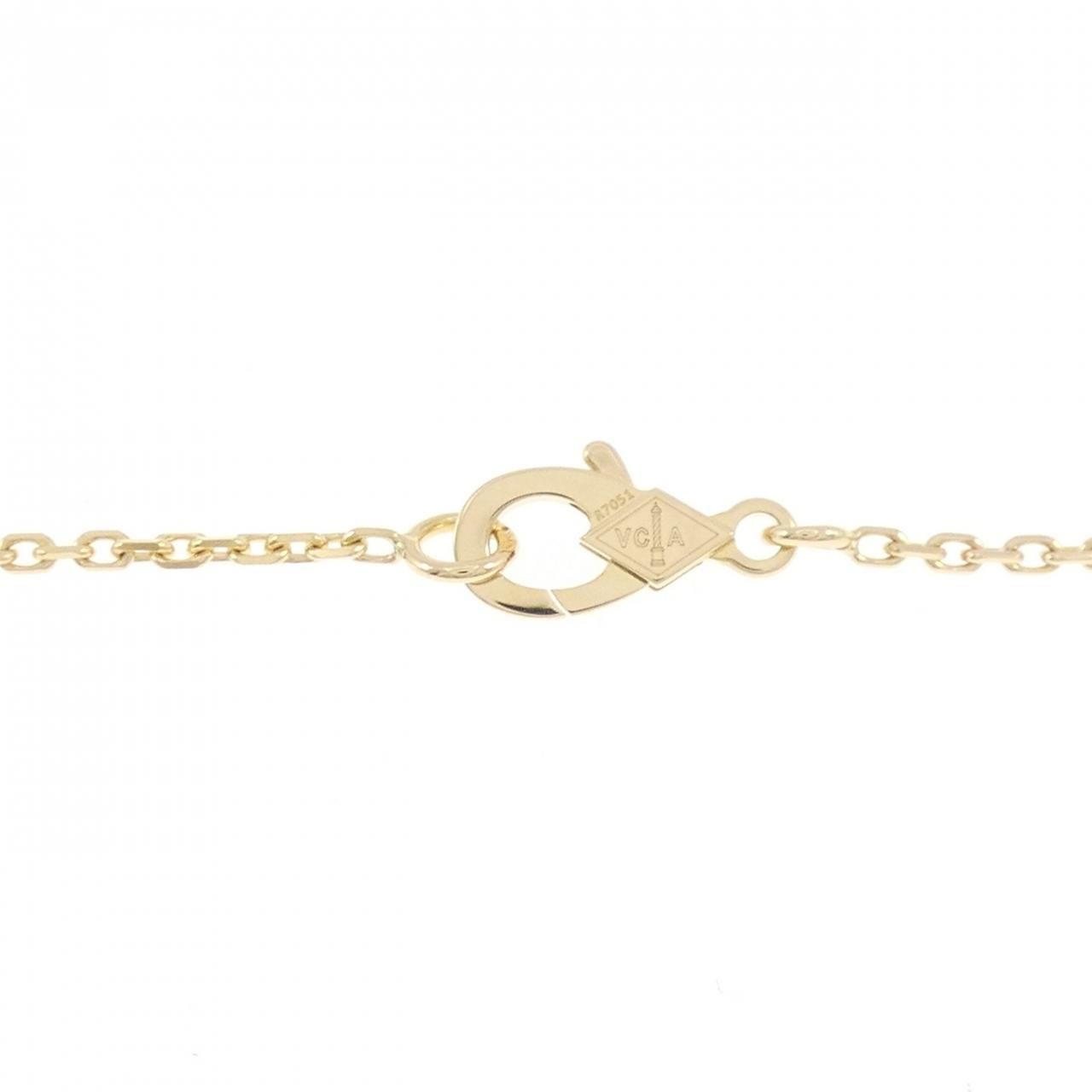 Van Cleef & Arpels Lucky Alhambra Papillon Necklace — view 4