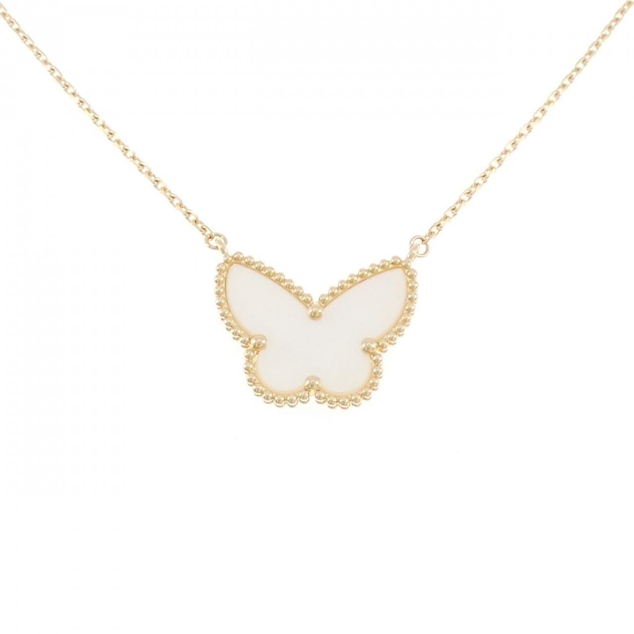 Van Cleef & Arpels Lucky Alhambra Papillon Necklace