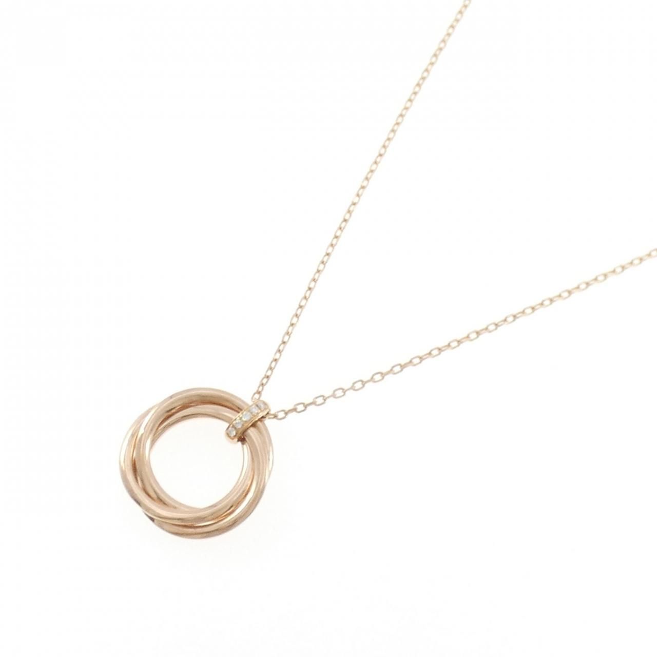 Cartier Trinity Necklace Gold — view 2