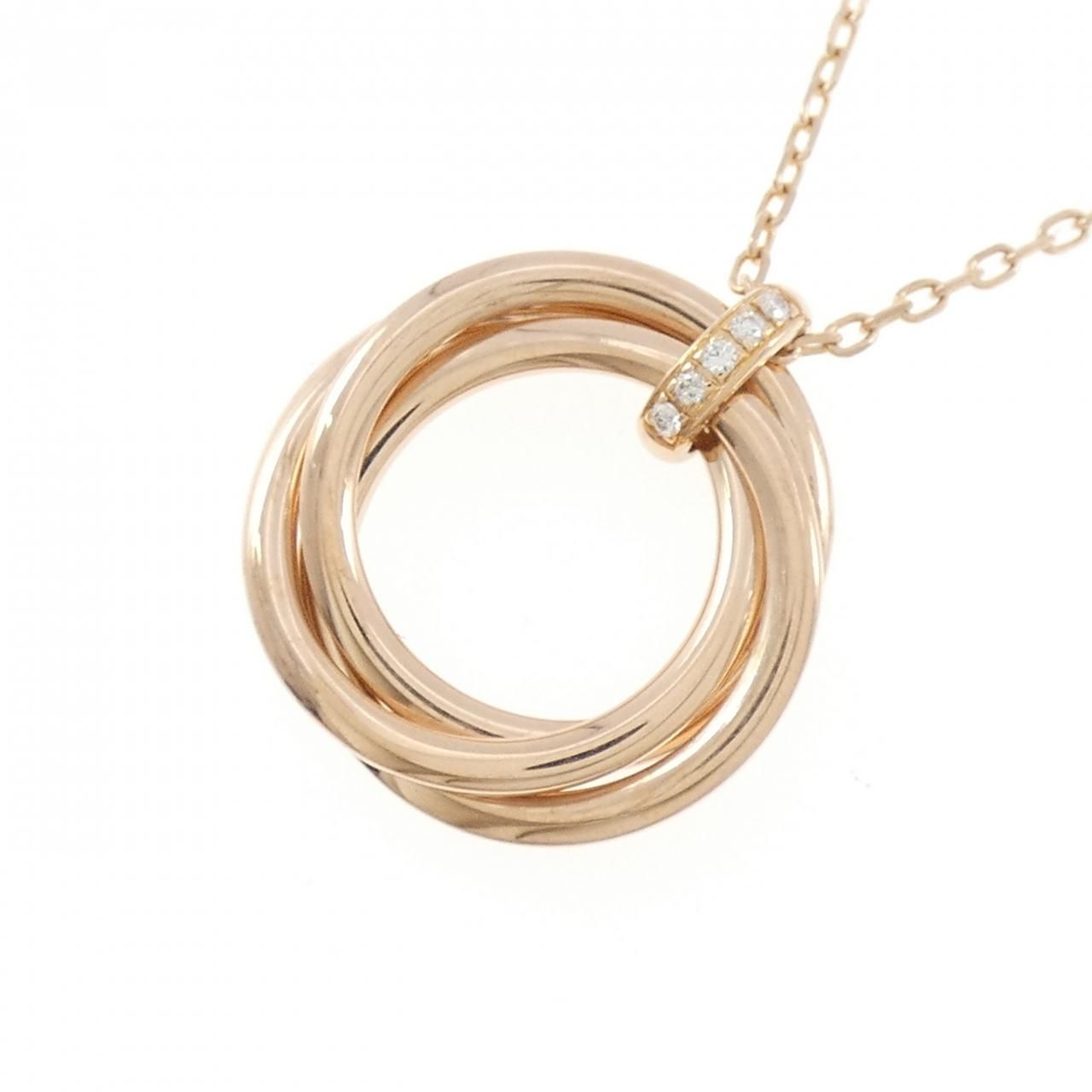 Cartier Trinity Necklace Gold — view 3