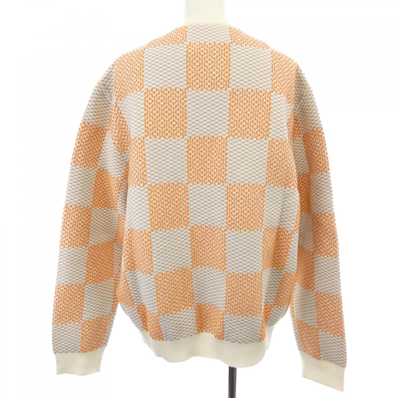 Louis Vuitton Damier Jagade Cotton Pullover Knit Sweater — view 2