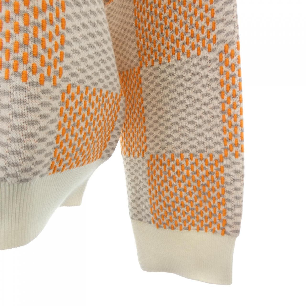 Louis Vuitton Damier Jagade Cotton Pullover Knit Sweater — view 6