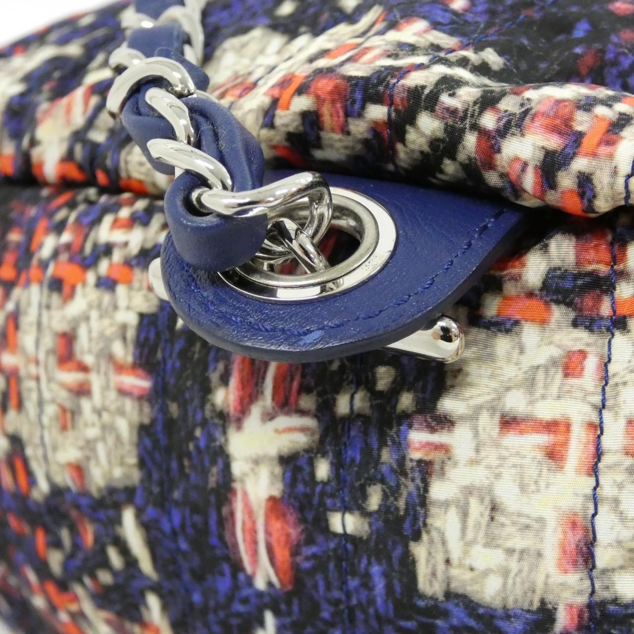 Chanel Backpack Sac Blue — view 4