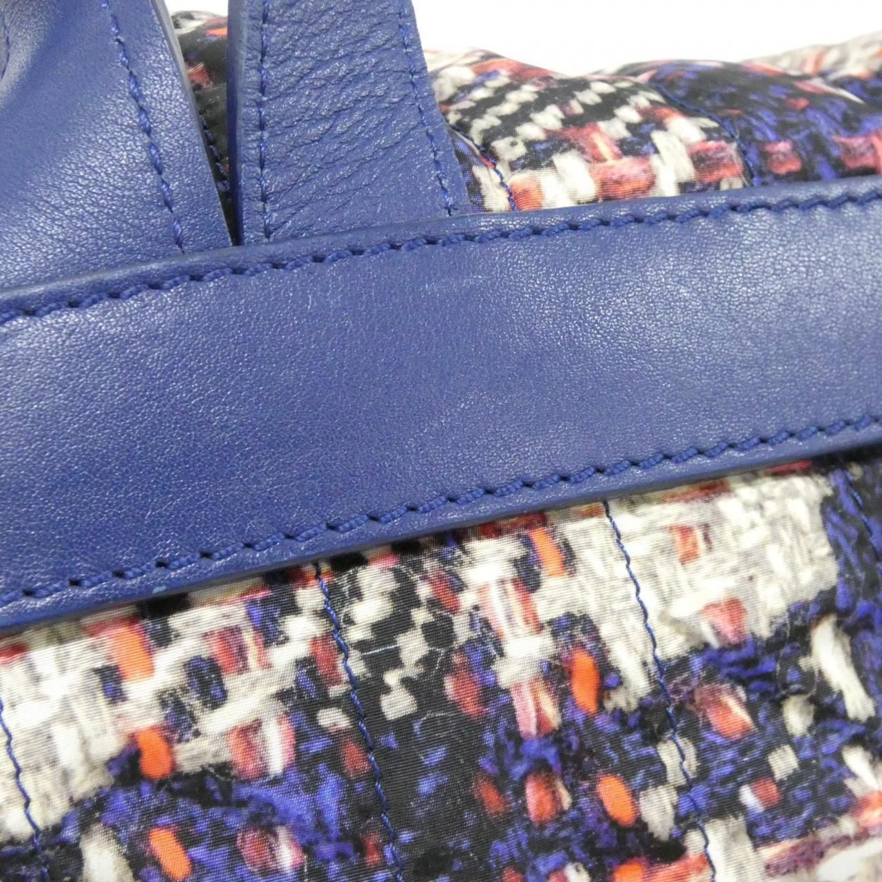 Chanel Backpack Sac Blue — view 6
