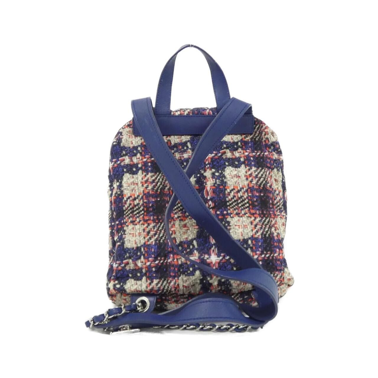 Chanel Backpack Sac Blue — view 2