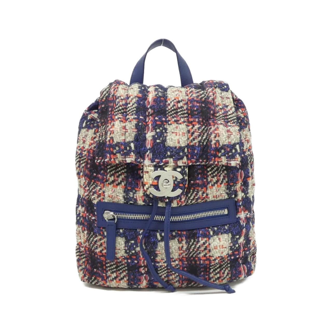 Chanel Backpack Sac Blue