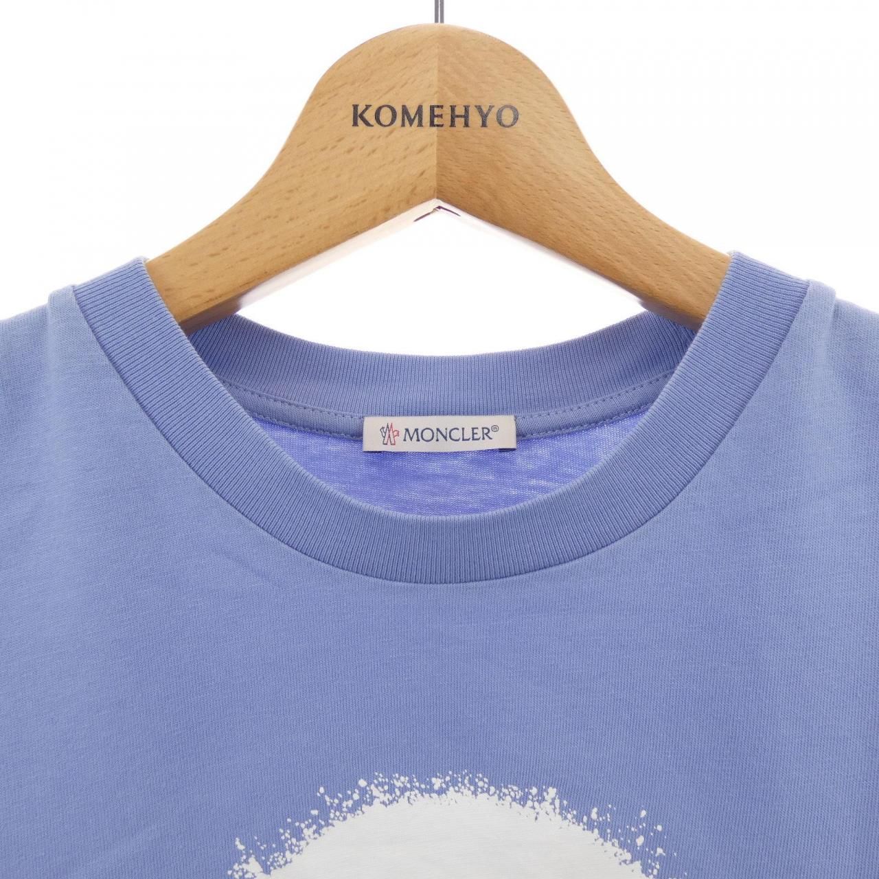 Moncler T-Shirt Blue — view 5