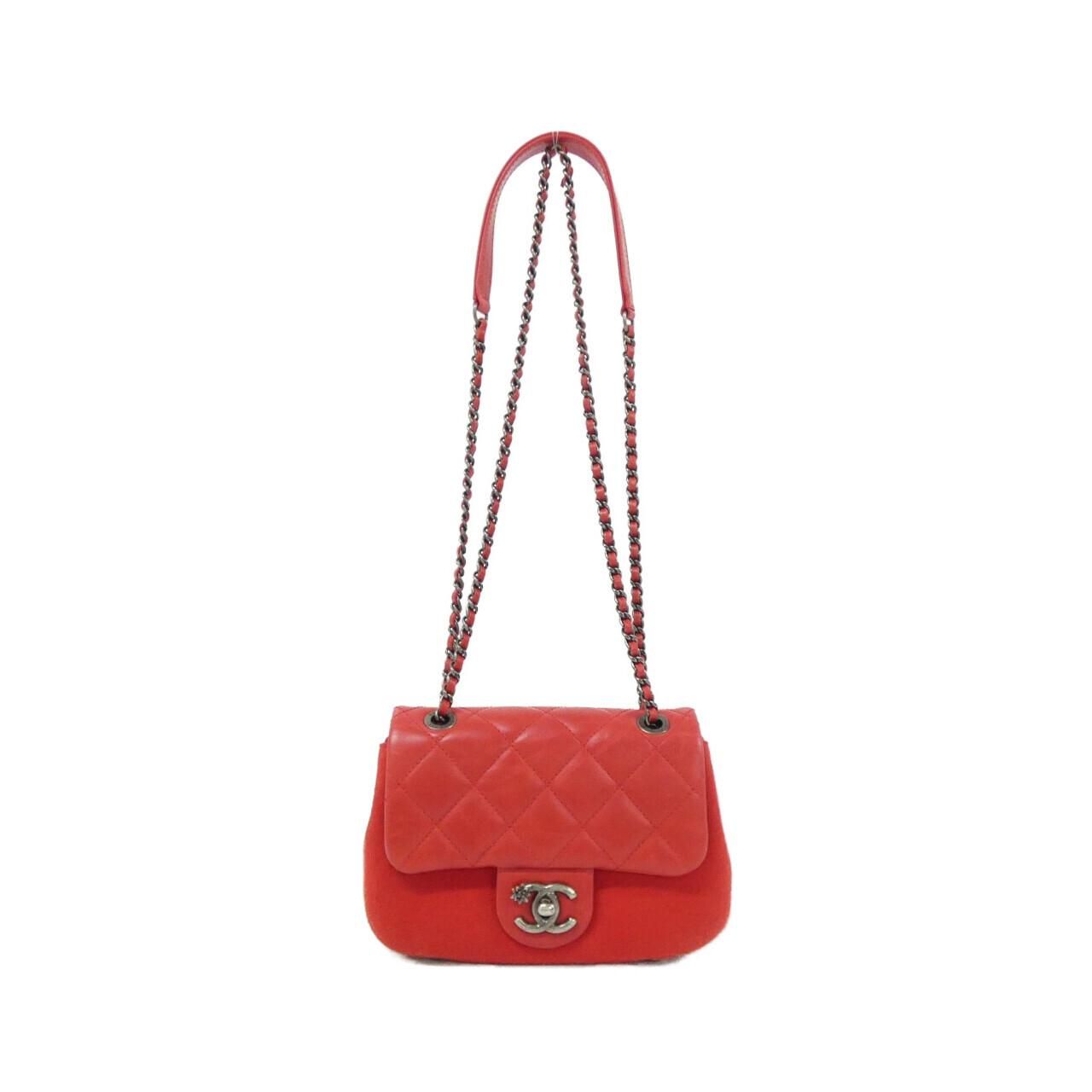 Chanel Shoulder Bag Red