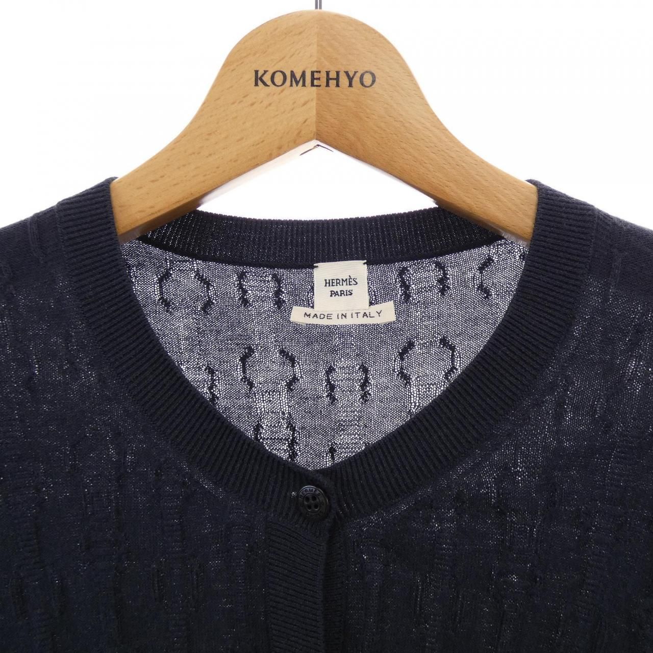 Hermes Cardigan Navy — view 5
