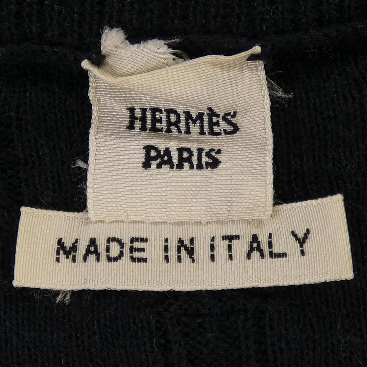 Hermes Knit Sweater Navy — view 4
