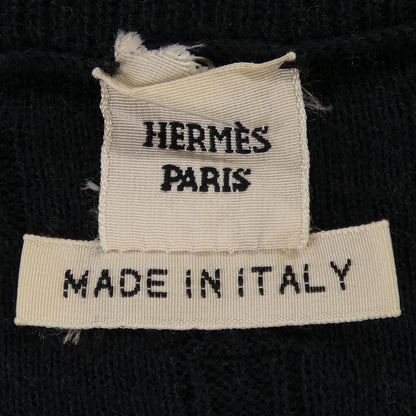Hermes Knit Sweater Navy — view 4