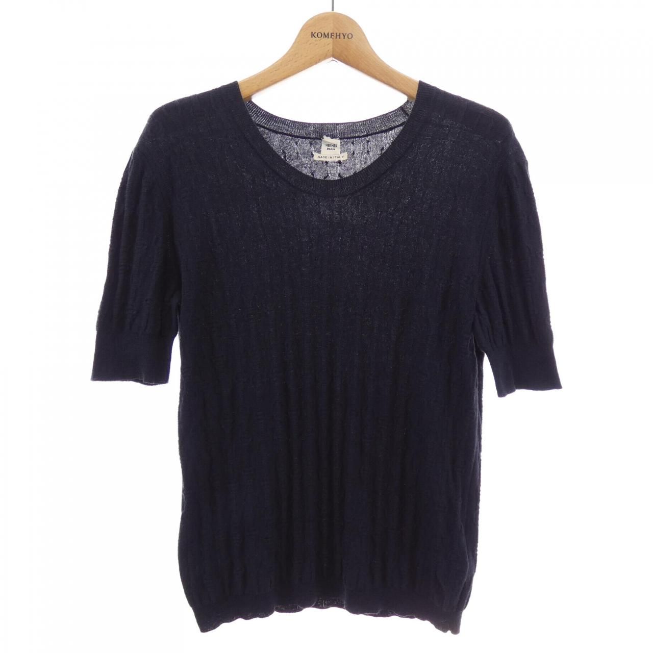 Hermes Knit Sweater Navy