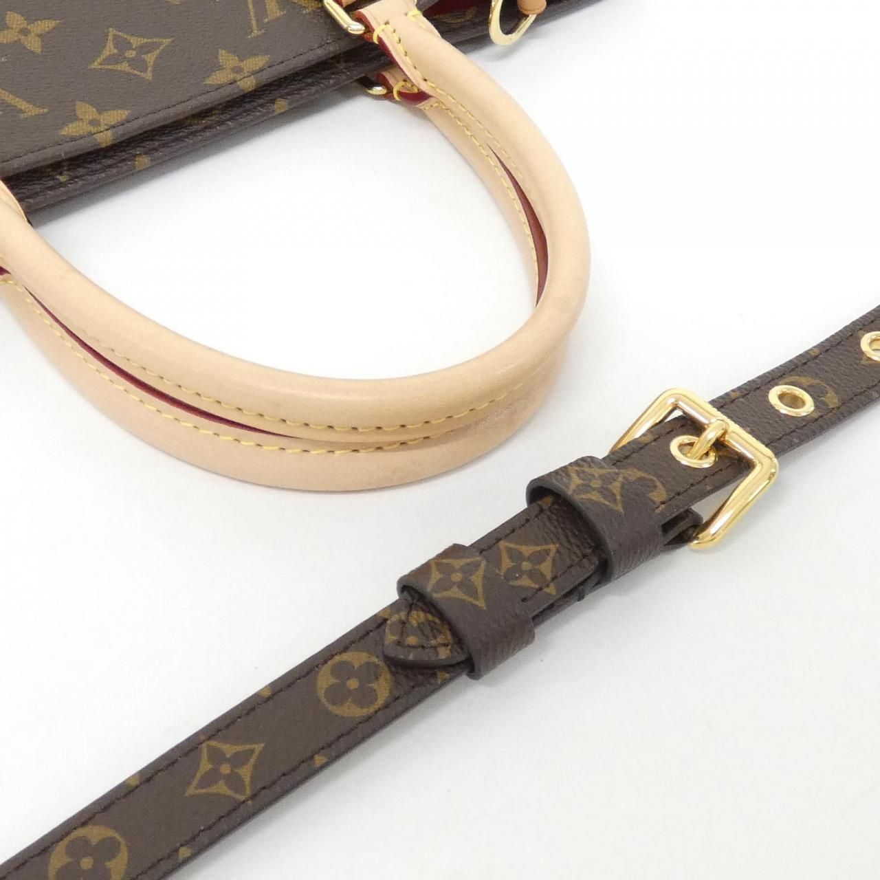 Louis Vuitton Monogram Sac Plat PM Bag — view 5