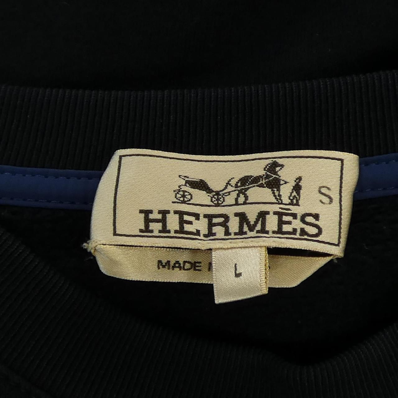 Hermes Sweatshirt Navy — view 4