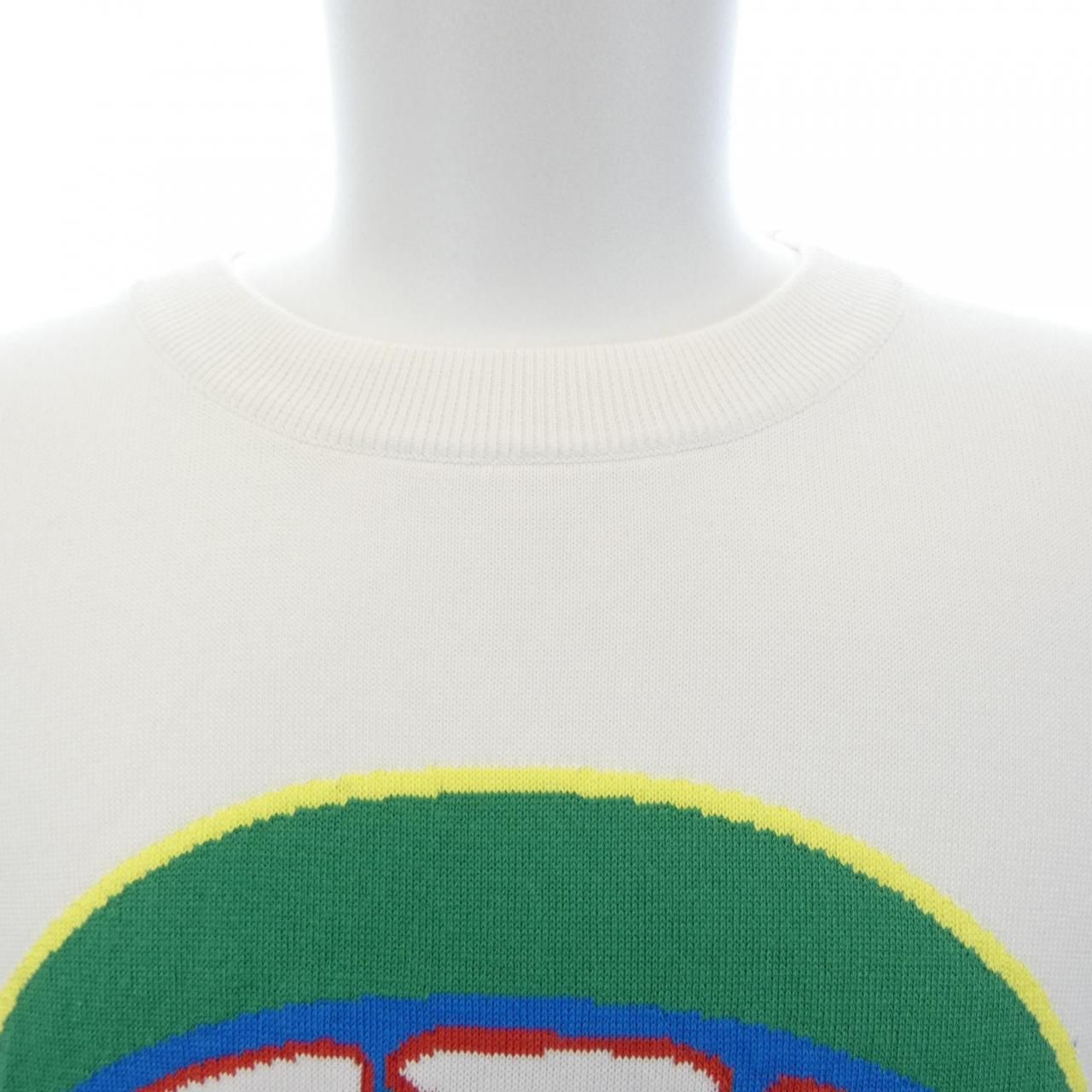 Louis Vuitton Graphic Show Top Sleeve Neck T-Shirt — view 5
