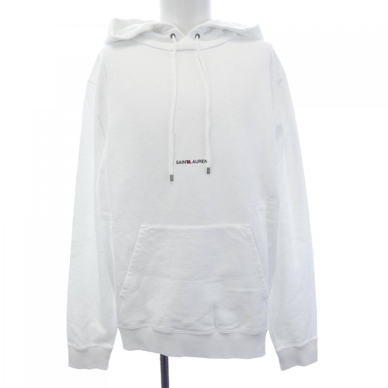 Saint Laurent Hoodie White