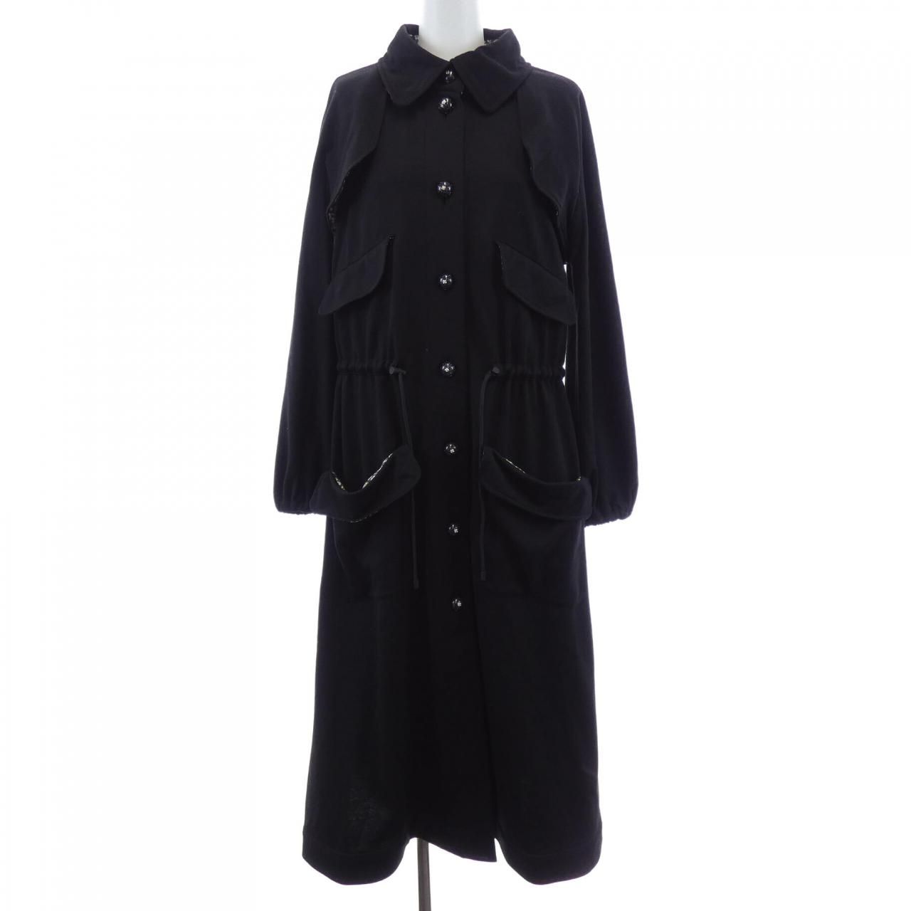 Chanel Coat Black