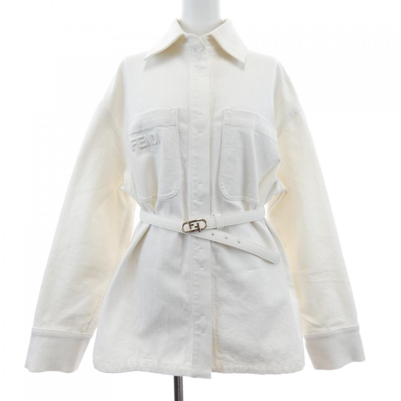 Fendi Ajxp Jacket White