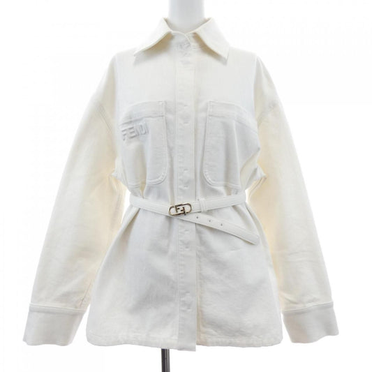Fendi Ajxp Jacket White