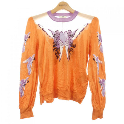 Fendi Knit Sweater Orange