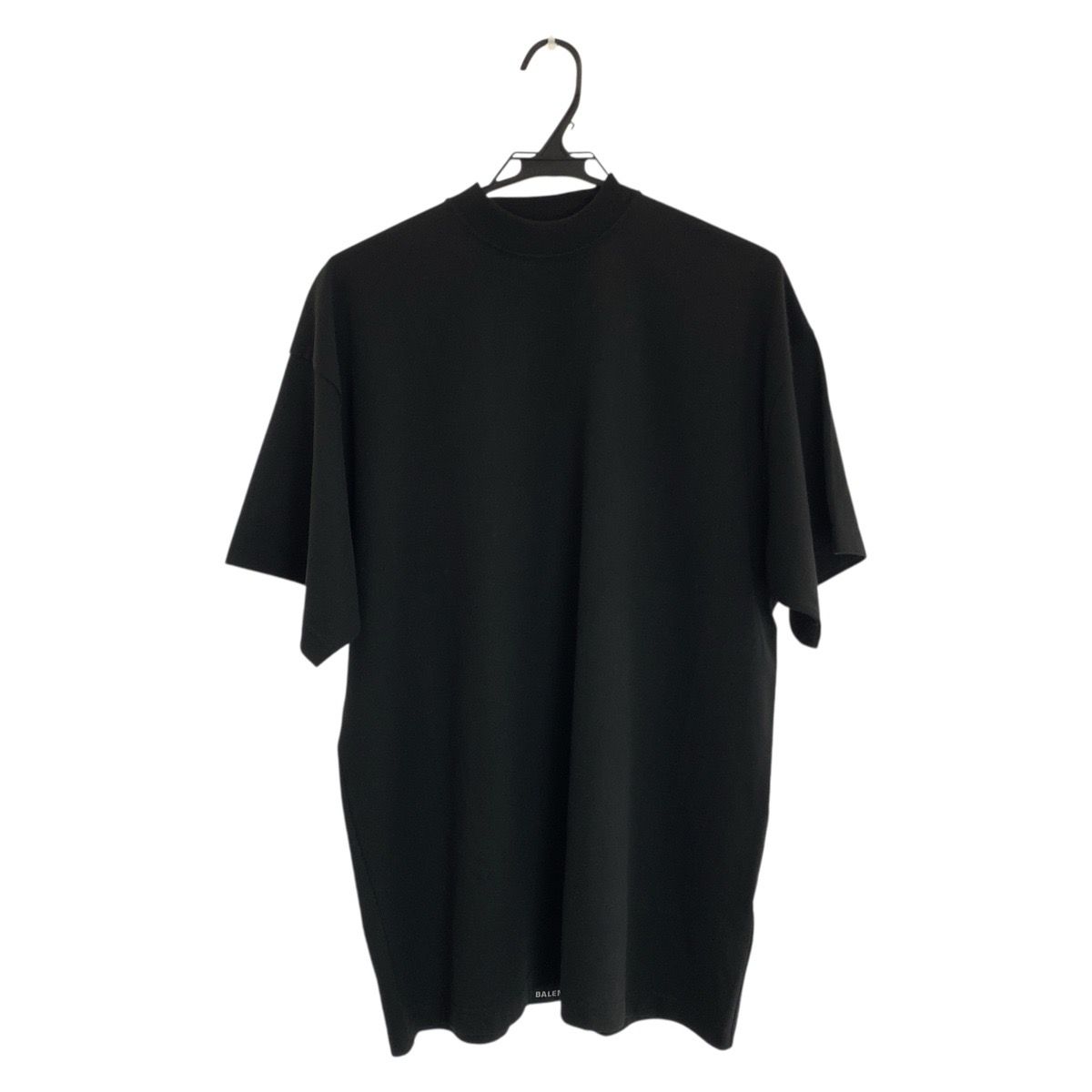 Balenciaga L Black Cotton Short Sleeve T-Shirt