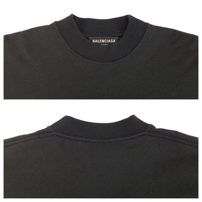 Balenciaga L Black Cotton Short Sleeve T-Shirt — view 4