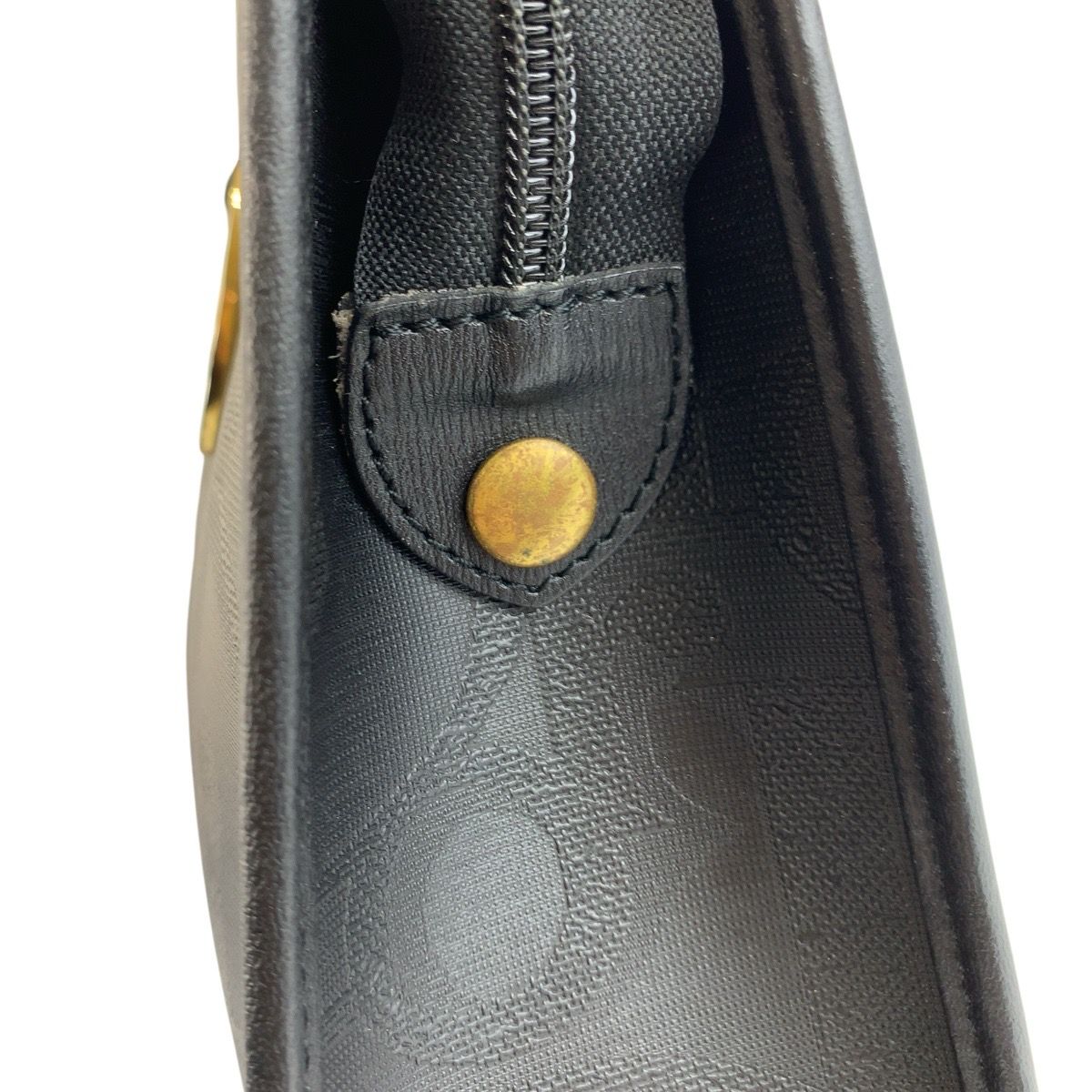 Dior Trotter Oval Black Clutch — view 5