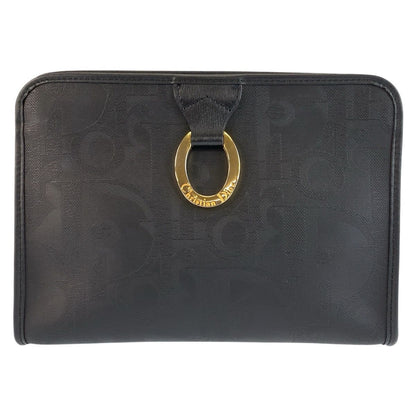Dior Trotter Oval Black Clutch