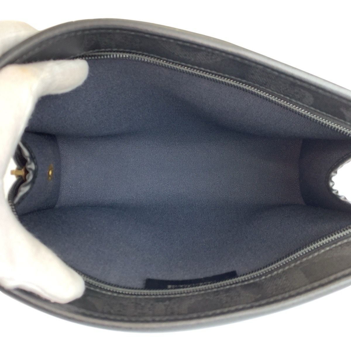 Dior Trotter Oval Black Clutch — view 7