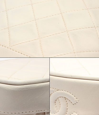 Chanel Chain Shoulder Bag Vanity Case Gold Quilted Single Lambskin — view 6