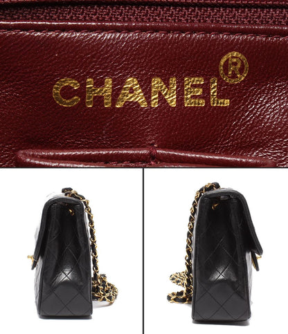Chanel Chain Shoulder Bag Gold Quilted 20 Single Flap — view 4