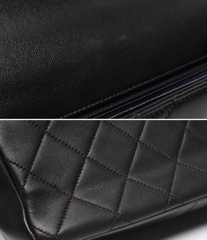 Chanel 2-Way Chain Shoulder Bag Quilted Lambskin Gold — view 7